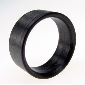 Hersteller Hand Wound Carbon Fiber All Black Ring